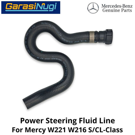 Power Steering Mercy W221 W216 Low-pressure Cooling Hose Selang Pendingin Engine M273 M278 Mercedes S300 CL
