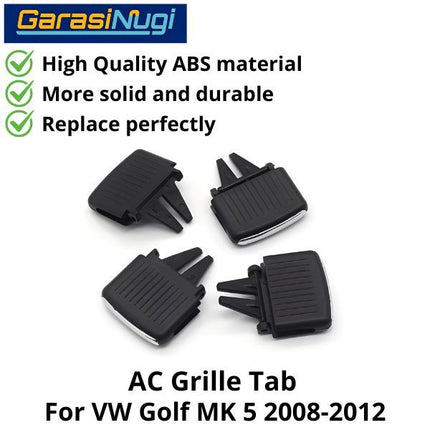 AC Grill Vent VW Golf 5 Tab Pegangan Klip MK5 2004-2007