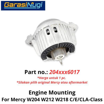 Engine Mounting Mercy W204 W212 W218 Rubber Bantalan Karet Mesin C200 E250 CLA