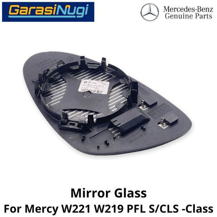 Mirror Glass Mercy W221 W219 Pre-Facelift Cermin Kaca Spion Depan 2218100221 S300 CLS