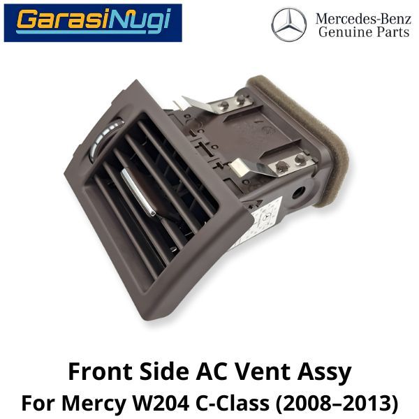 Front AC Mercedes W204 Vent Grille Cover Kisi Grill Pendingin Depan Assembly C200 08-13