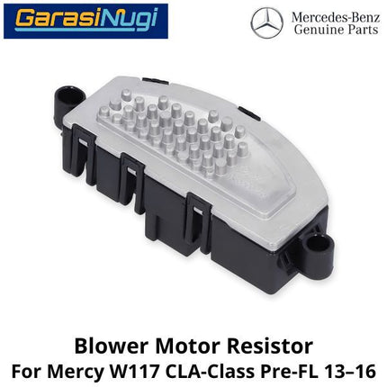 Blower Motor Mercy W117 Resistor Relai Kipas Udara Mercedes CLA