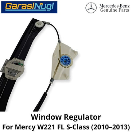 Window Lifter Mercy W221 FL Rear Regulator Power Kaca Jendela Belakang E240
