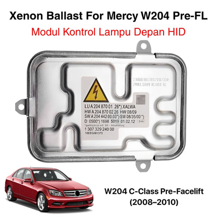 Xenon Ballast For Mercedes W204 Pre-FL Headlight Driver Control Module Lampu Depan C200 C250