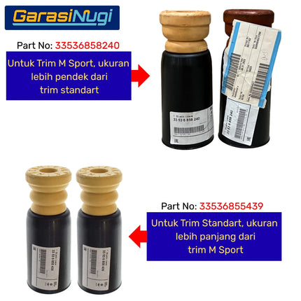 Shock Absorber For BMW F20 G22 Auxiliary Peredam Kejut Tambahan Roda Belakang 114 420