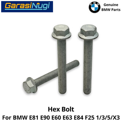 Hex Screw For BMW E81 E90 E60 E63 E84 F25 Rear Control Arm Baut Suspensi Belakang 33306785433 118 320  X1 X3