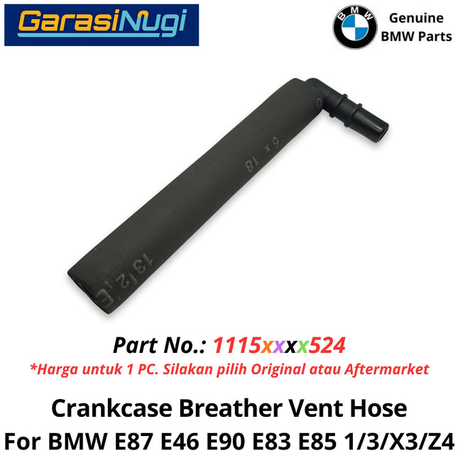 Crankcase Breather For BMW E87 E90 E83 E85 Vent Hose Selang Ventilasi Bak Mesin 120 320 X3 X4