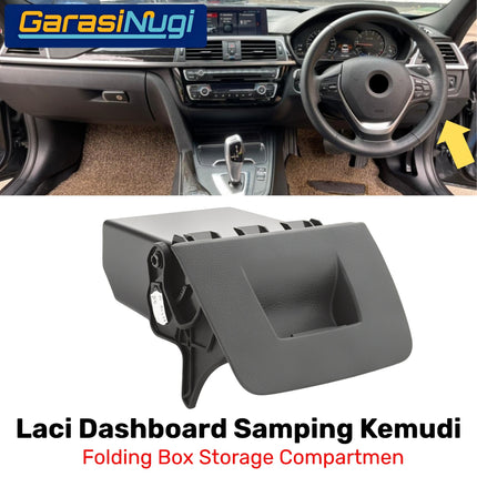 Folding Box BMW F30 F32 Laci Dashboard Samping Kemudi Original Compartment 320 420