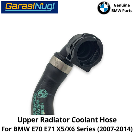 Upper Radiator For BMW E70 E71 Coolant Hose Selang Pendingin Udara intercooler X5 X6 2007-2014