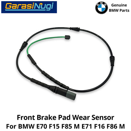 Front Brake For BMW E70 F15 E71 F86 Wear Sensor Kaber Indikator Keausan Kampas Rem Depan X5 X6