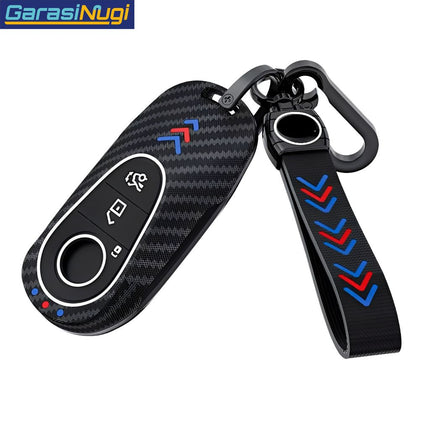 Key Case For Mercedes W167 Sarung Kunci ABS Fluorescent Long Keychain