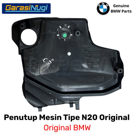 Penutup Mesin BMW F20 F22 F30 Engine Cover N20 Twin Power Turbo Original With Logo 320