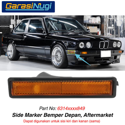 Side Marker BMW E30 E34 E32 Lampu Samping Bemper Depan Belakang Original 318 325