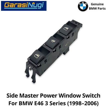 Driver Side For BMW E46 Master Power Window Switch Sakelar Utama Jendela Elektrik 330 1998-2006