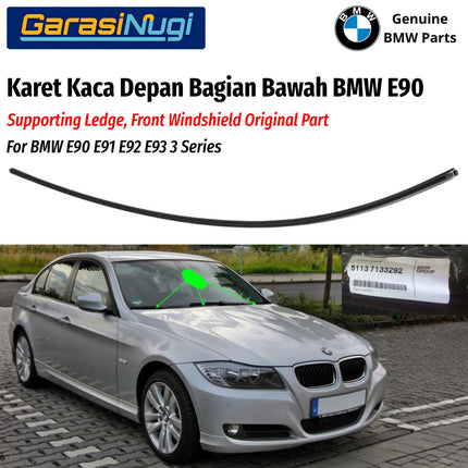 Rubber Seal BMW E90 Karet Kaca Depan Bagian Bawah Original Part 51137133292 320