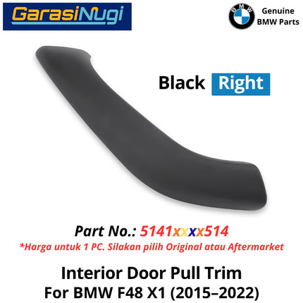 Interior Door For BMW F48 Pull Trim Cover Penutup Tarikan Pintu Dalam Depan Belakang X1 2014-2022