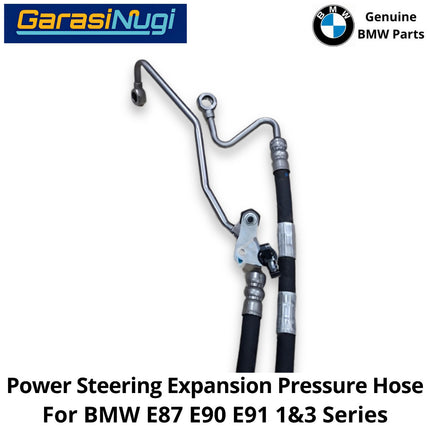 Power Steering For BMW E87 E90 E91 Expansion Pressure Hose Selang Ekspansi Saluran Tekanan Daya Kemudi 120 320