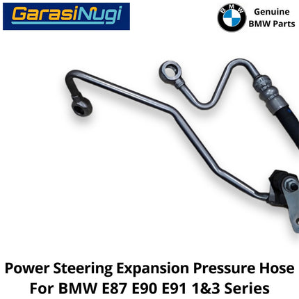 Power Steering For BMW E87 E90 E91 Expansion Pressure Hose Selang Ekspansi Saluran Tekanan Daya Kemudi 120 320