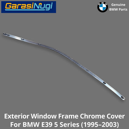 Exterior Window For BMW E39 Door Frame Cover Eksterior Penutup Bingkai Jendela 540 1995-2003