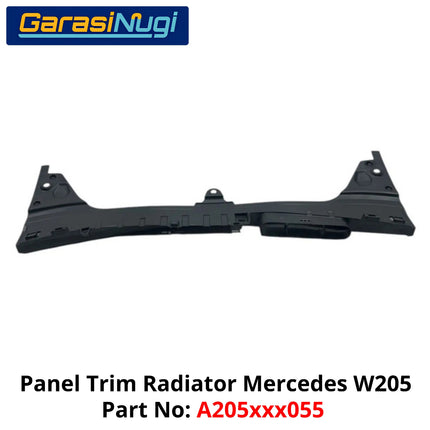 Panel Trim Radiator Mercedes W205 Cold Air Intake Upper Bracket Saluran Udara Mercy C200 C250