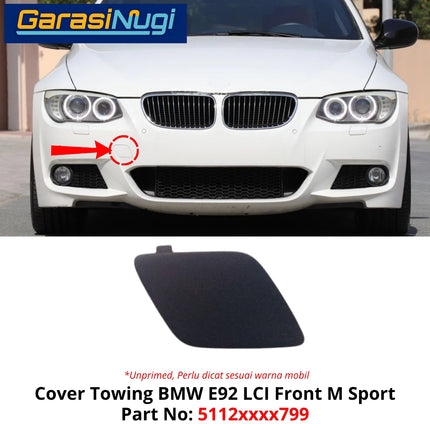 Cover Lubang Towing For BMW E92 Coupe Bumper Tow Derek 335 M3