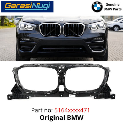 Bracket Grille Depan BMW G01 G02 Frame Dudukan Kisi Radiator Front Bumper X3 X4 2018 - 2021
