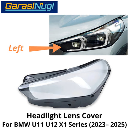 Mika Headlight For BMW U11 U12 Lens Kaca Cover Lampu Depan X1 2023-2025