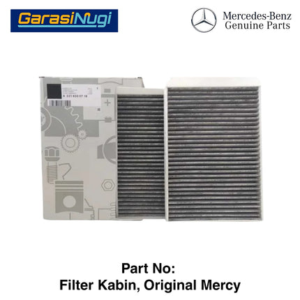 Filter Cabin For Mercedes W221 C216 Saringan Udara AC Kabin A2218300718 S300 CL500