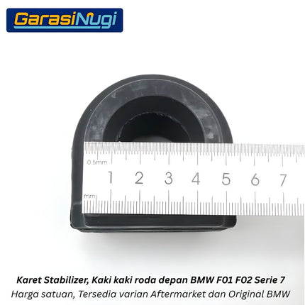 Karet Stabilizer BMW F01 F02 25mm Rubber Bushing Front Axle Kaki Kaki Roda Depan 31356793101 730 740