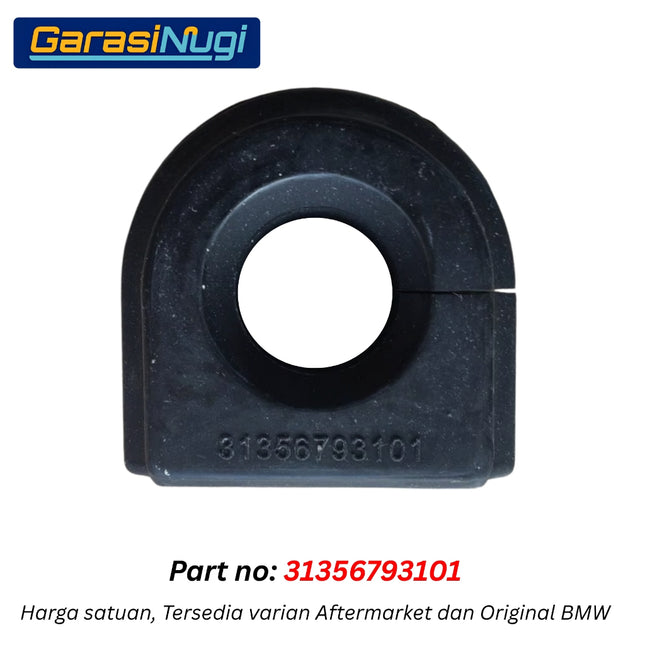 Karet Stabilizer BMW F01 F02 25mm Rubber Bushing Front Axle Kaki Kaki Roda Depan 31356793101 730 740
