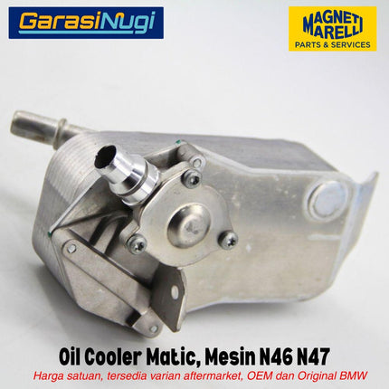 MARELLI Oil Cooler Matic BMW E90 E87 E84 Mesin N46 N47 17217529499 Original 118 320