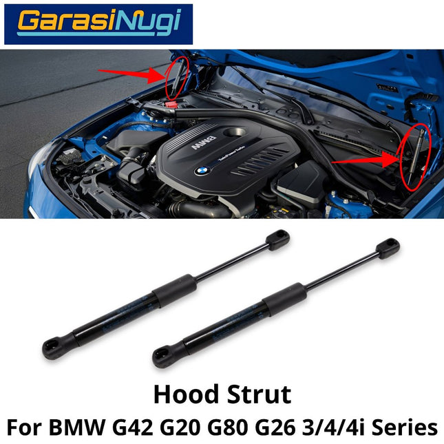 Hood Struts For BMW G42 G20 G26 Shock Per Kap Mesin 230 330 430 (2019-2026)