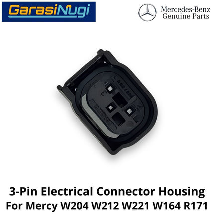 3-Pin Electrical Mercy W204 W212 W220 R171 Connector Housing Rumah Konektor Listrik Mercedes C200 E200 S300