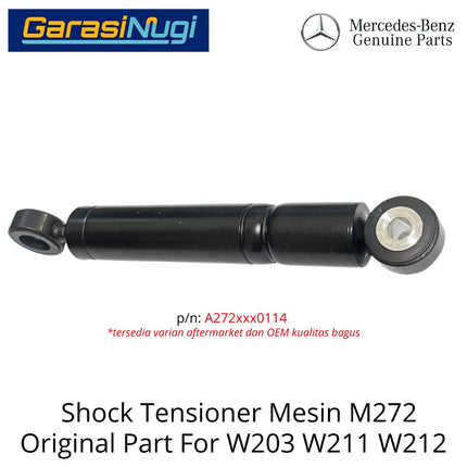 Shock Tensioner Mercedes W203 W204 W211 W212 Peredam Getaran Fanbelt Mesin M272 Original C230 E300