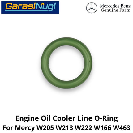 Engine Oil Cooler Mercy W205 W213 W222 W166 Seal Gasket Ring Pendingin Oli Mesin M111 M278 Mercedes C200 E200 GLC
