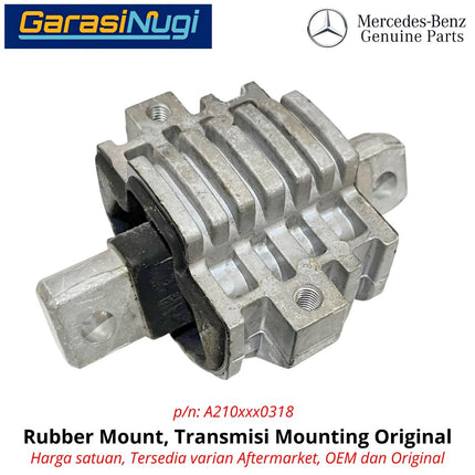 Rubber Mount Mercedes W202 W210 R170 Mounting Penahan Transmisi Original 2102400318 Mercy C180 C200 E300