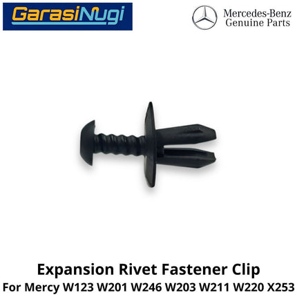 Plastic Multi-Purpose Mercy W201 W123 W203 W211 Expansion Rivet Fastener Clip Klip Pengikat Ekspansi Plastik Mercedes 190 C200 E200