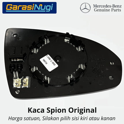 Kaca Spion Smart Fortwo W451 Side Mirror Glass Pintu Samping Door Side Original 2007 - 2015