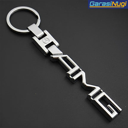 Metal Keychain For Mercedes Gantungan Kunci A B C E G R S AMG CLA CLS GLA GLE GLK ML SLK