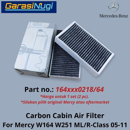 Filter Kabin Mercy W164 W251 Saringan Udara AC Microfilter Original Mercedes ML R350