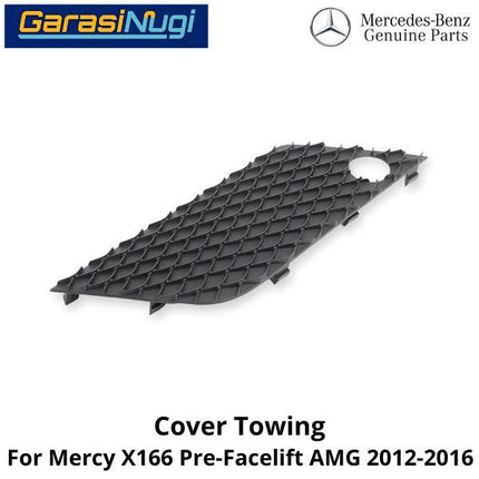 Towing Cover Mercy X166 Pre-Facelift AMG Bumper Front Penutup Lubang Derek Depan GL