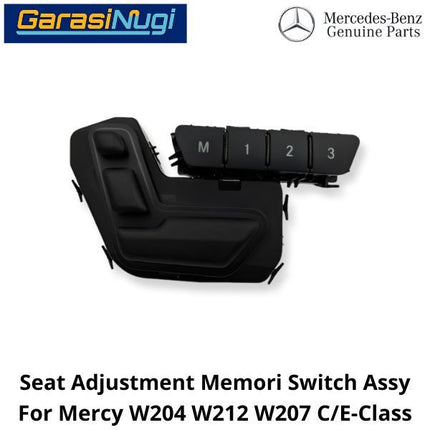 Seat Adjust Mercy W204 W212 W207 Button Assembly Tombol Headrest Kursi C200