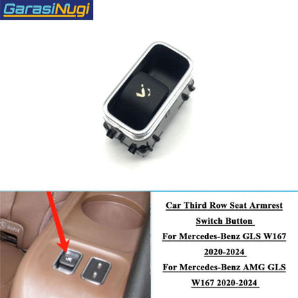 Power Seat Switch For Mercedes W167 Tombol Pengatur Posisi Kursi GLE GLS