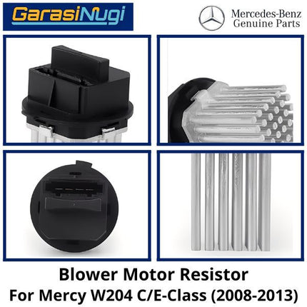 Blower Motor Mercy W204 Resistor Relai Kipas Udara Mercedes C200