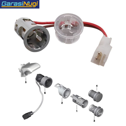Cigarette Lighter For BMW F30 E60 F32 F36 Mount Wired Socket Dudukan Pemantik Kabel 320 520 420