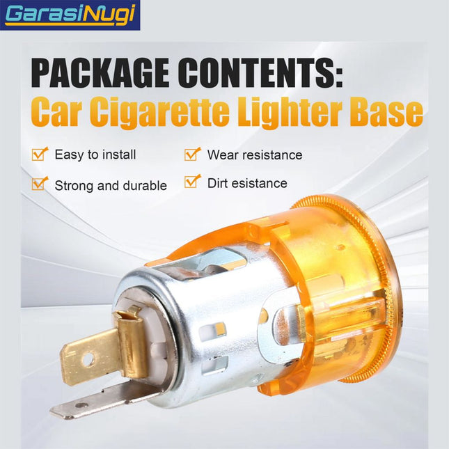 Cigarette Lighter Socket MINI All Model Soket Element Pemantik Rokok Universal