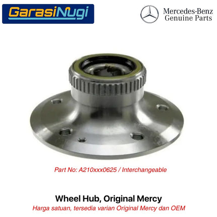 Mercedes W210 W202 Front Wheel Hub Bearing Laher Roda Depan Original E230 C230