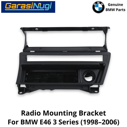 Instrumen Panel For BMW E46 Carrier Switch Center Console Dudukan Radio Asbak Konsol Tengah Depan 320 325