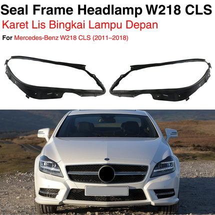 Mercedes W218 Karet Lis Bingkai Lampu Depan Seal Frame Front Headlamp CLS