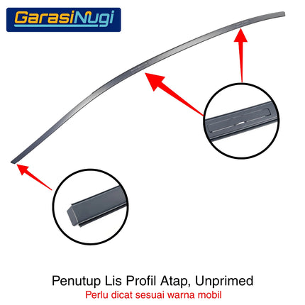 BMW G30 Roof Rail Lis Moulding Profil Penutup Atap Unprimed 520 525